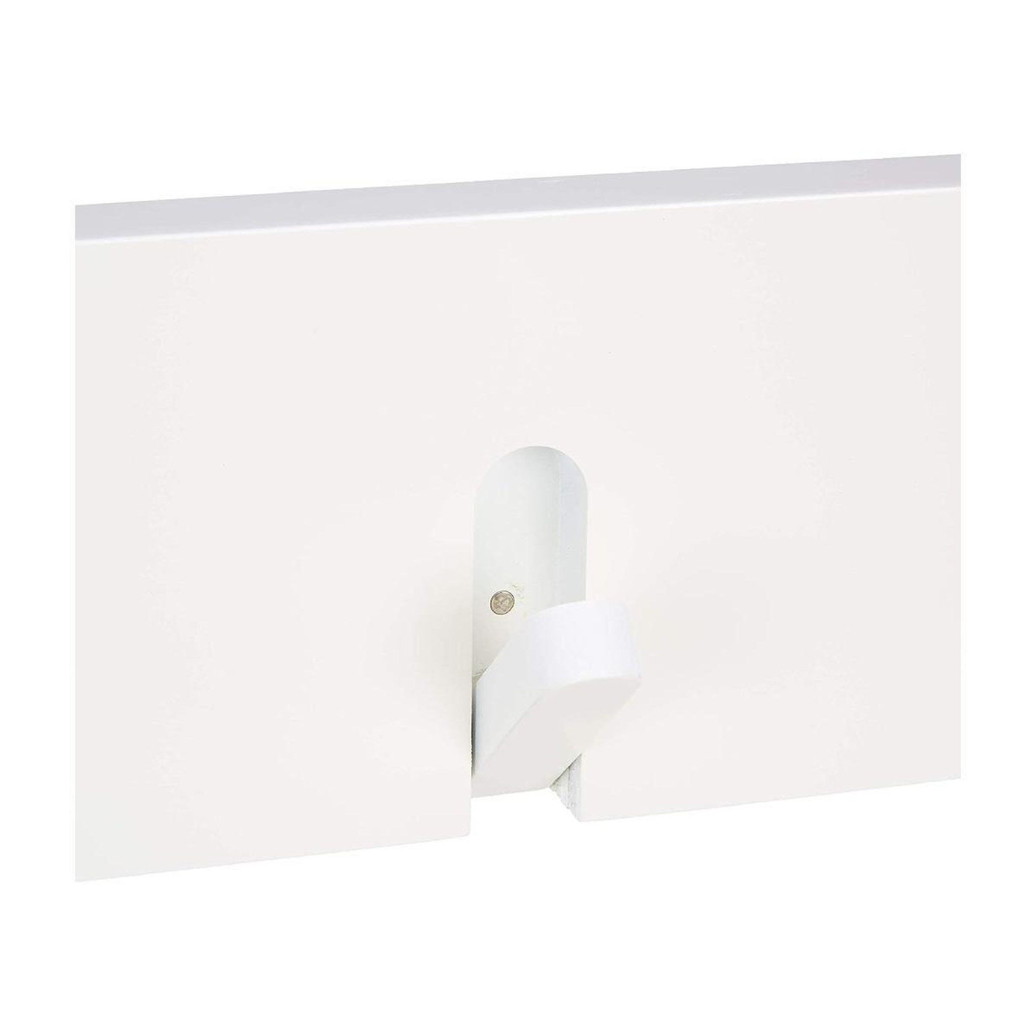 Voir la diapositive 3 : Paris Prix Patère murale 5 crochets  epura  82cm blanc