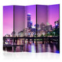 Voir la diapositive 1 : Paris Prix Paravent 5 Volets  Purple Melbourne  172x225cm
