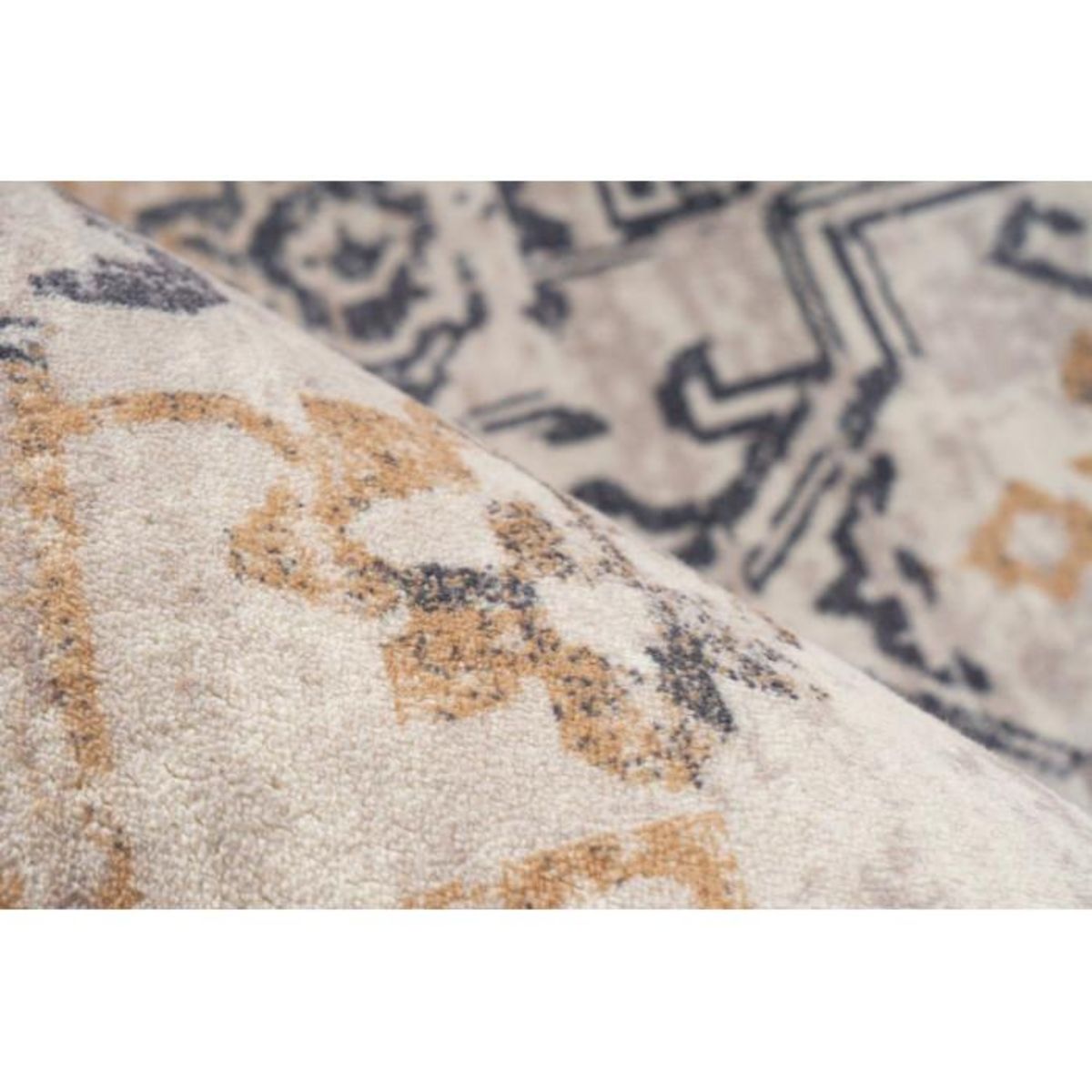 Paris Prix Tapis Vintage Tissé à la Main  Piedmont  Crème