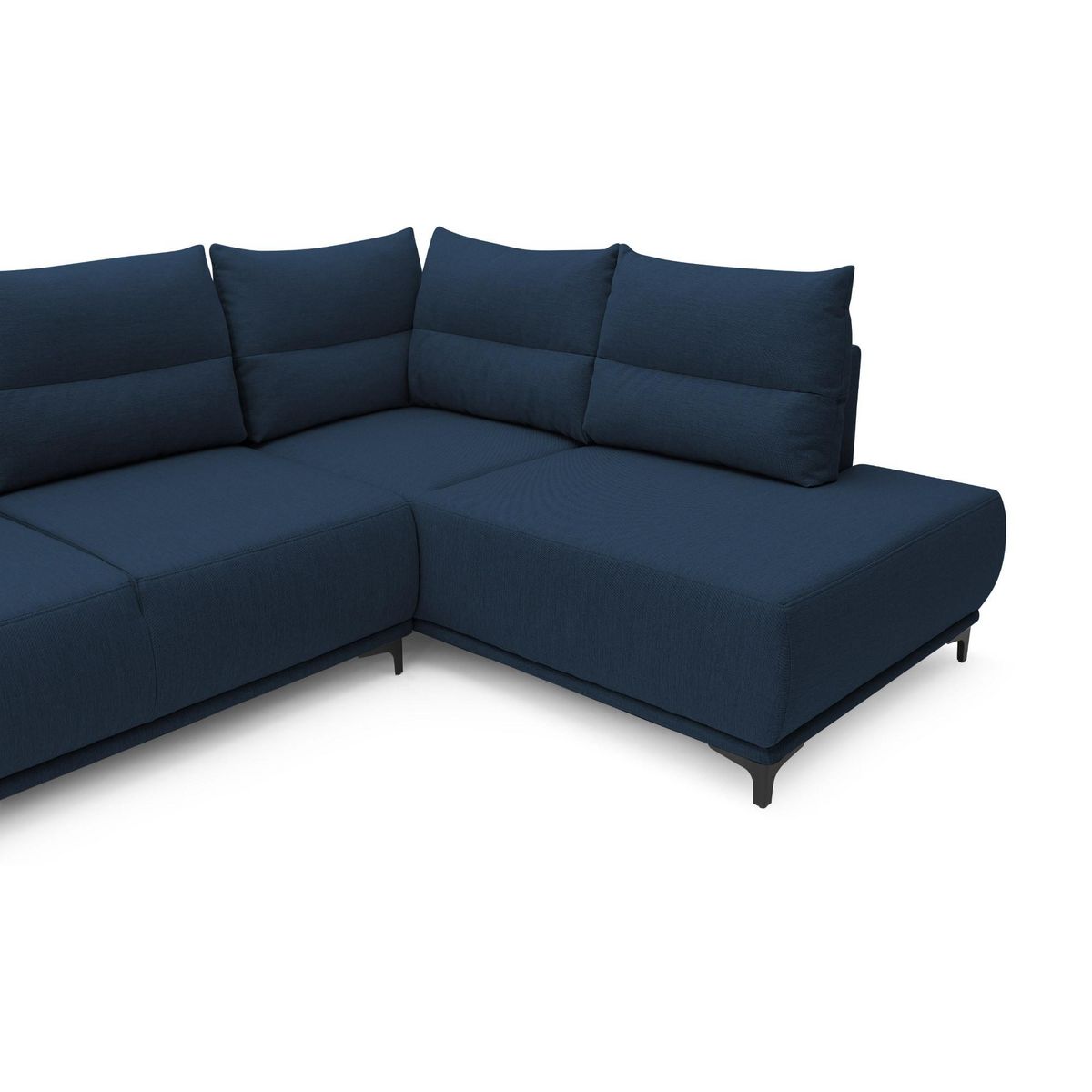 LISA DESIGN Arya - canapé d'angle convertible - avec coffre - 5 places - style contemporain - droit