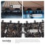 Voir la diapositive 5 : tectake Dalles de terrasse Lot de 11 dalles avec système de clic marron Ensemble de 11 pièces