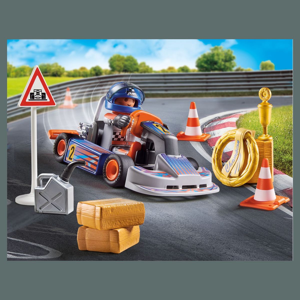 PLAYMOBIL 71187 Pilote de kart 