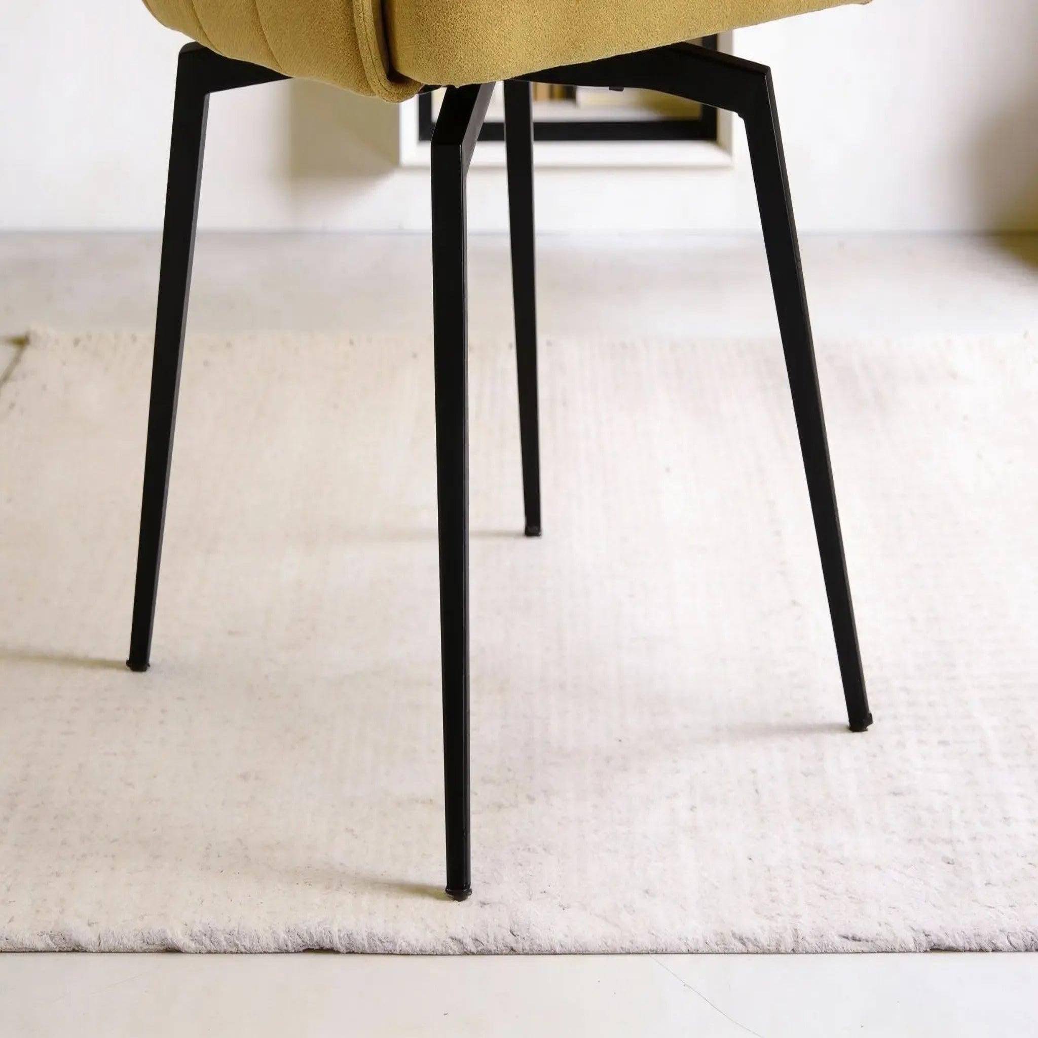 Voir la diapositive 5 : CASANOVA PARIS Jona - chaise pieds en métal