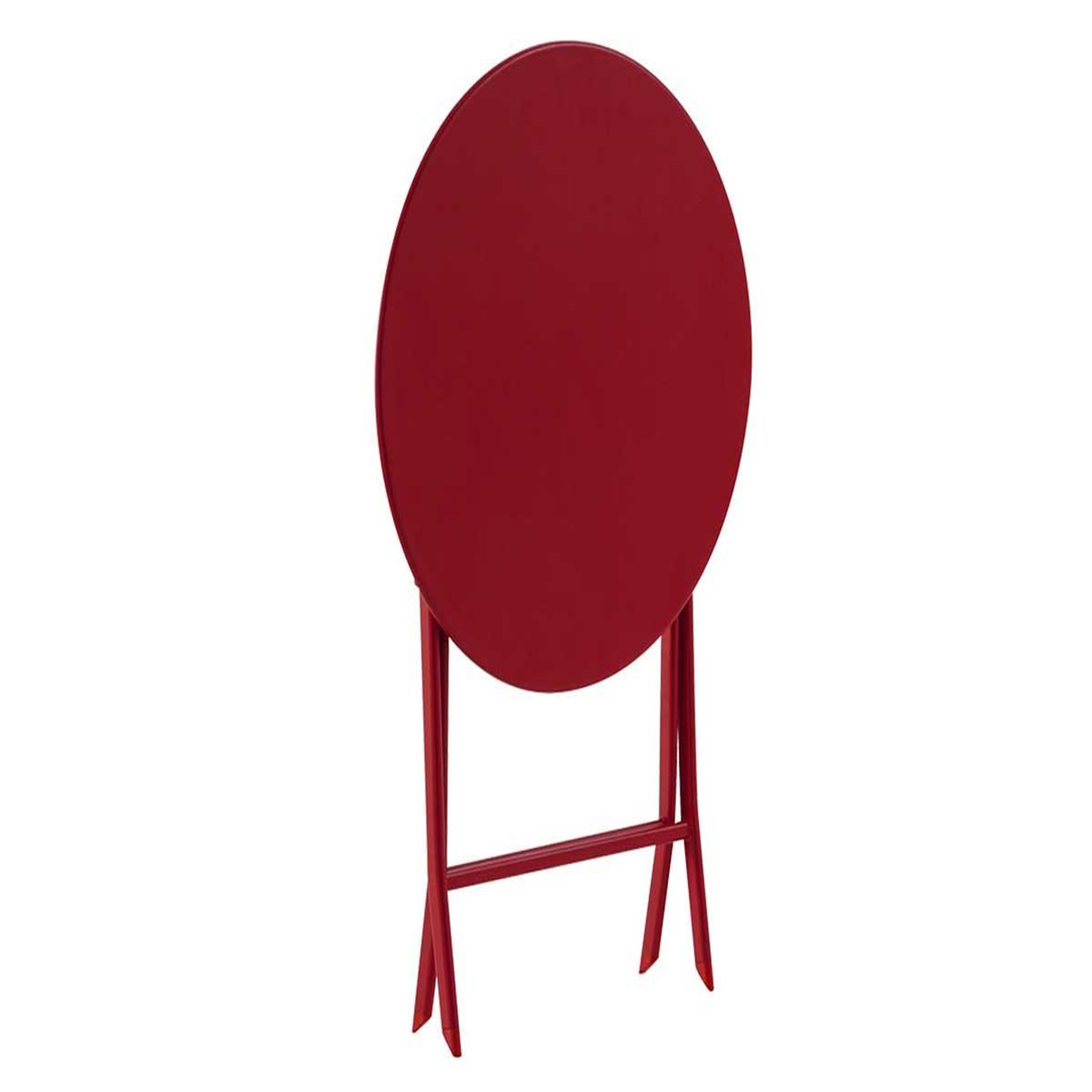 Voir la diapositive 4 : HESPERIDE Table de jardin ronde greensboro ø 60 cm groseille - hespéride