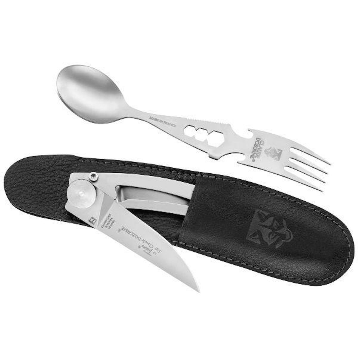 CLAUDE DOZORME Couteau de poche acier inoxydable - 8.90.221.91