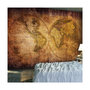 Voir la diapositive 1 : Paris Prix Papier Peint  World on Old Map