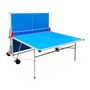 Voir la diapositive 3 : SWEEEK Table de ping pong OUTDOOR bleue - table pliable avec 2 raquettes et 3 balles. pour utilisation extérieure. sport tennis de table