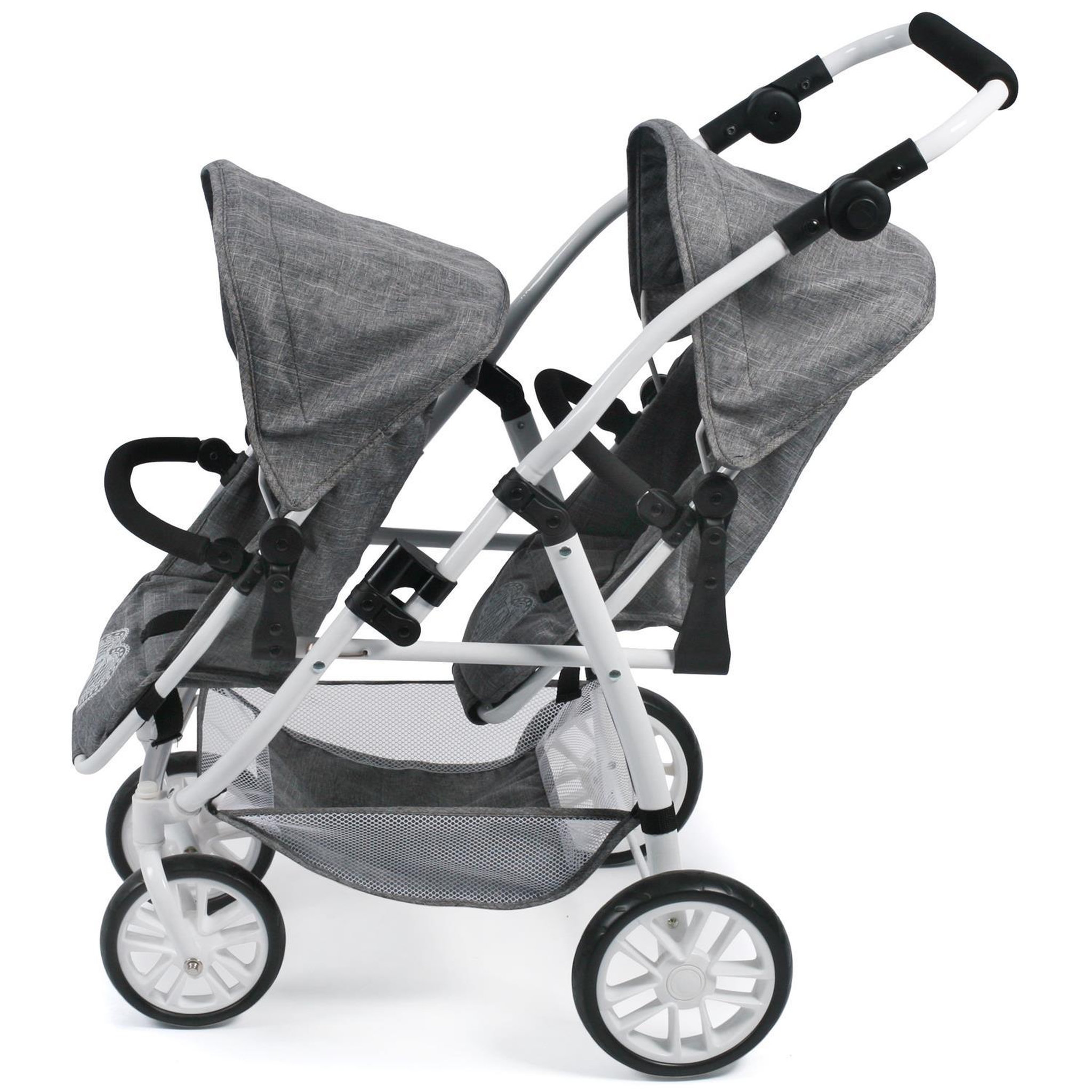 Voir la diapositive 2 : BAYER CHIC 2000 Le buggy Tandem Vario pour poupées - Coloris 76