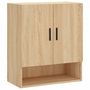 Voir la diapositive 2 : VIDAXL Armoire murale chêne sonoma 60x31x70 cm bois d ingénierie