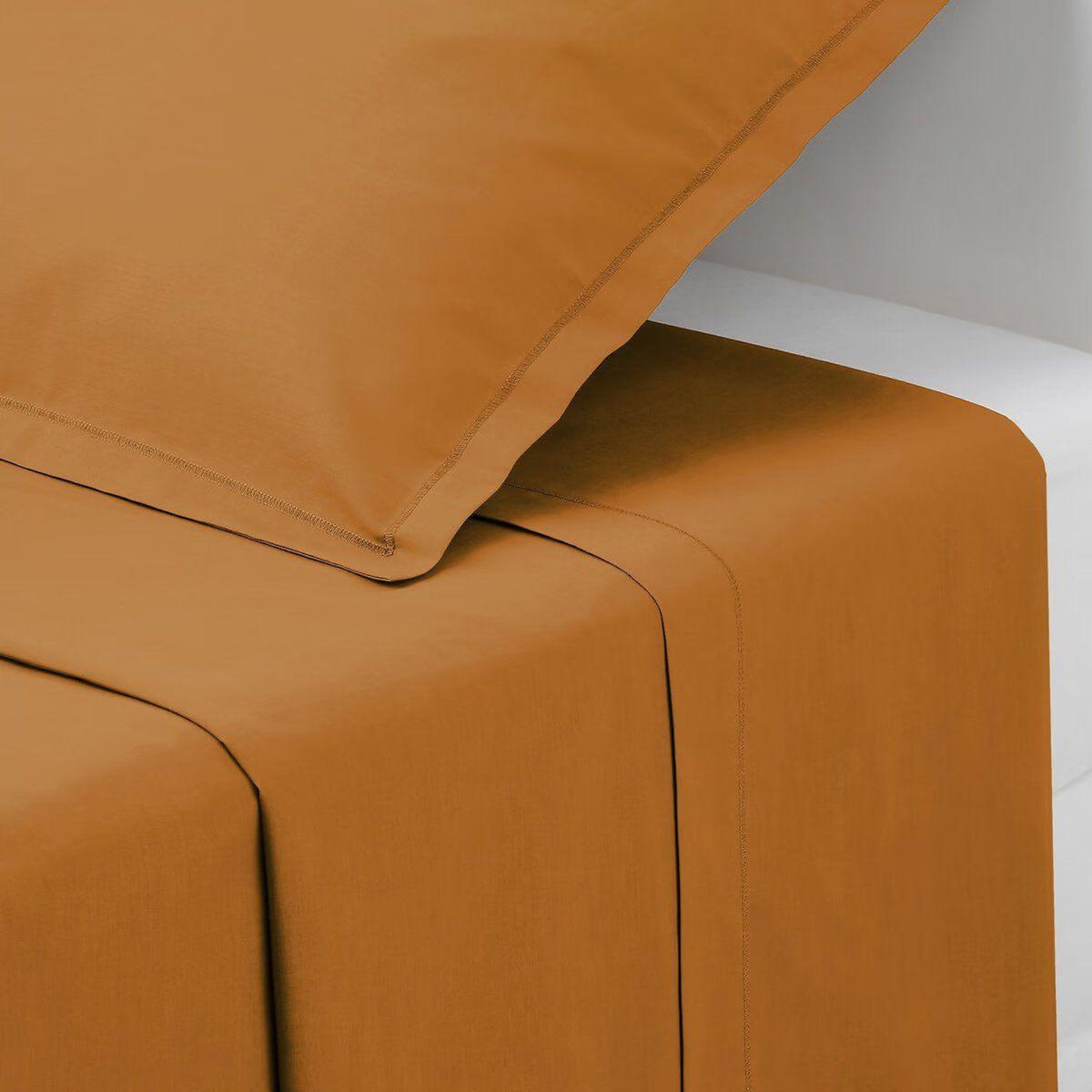 ATMOSPHERA Drap Plat  Intérieur  180x290cm Jaune Cumin