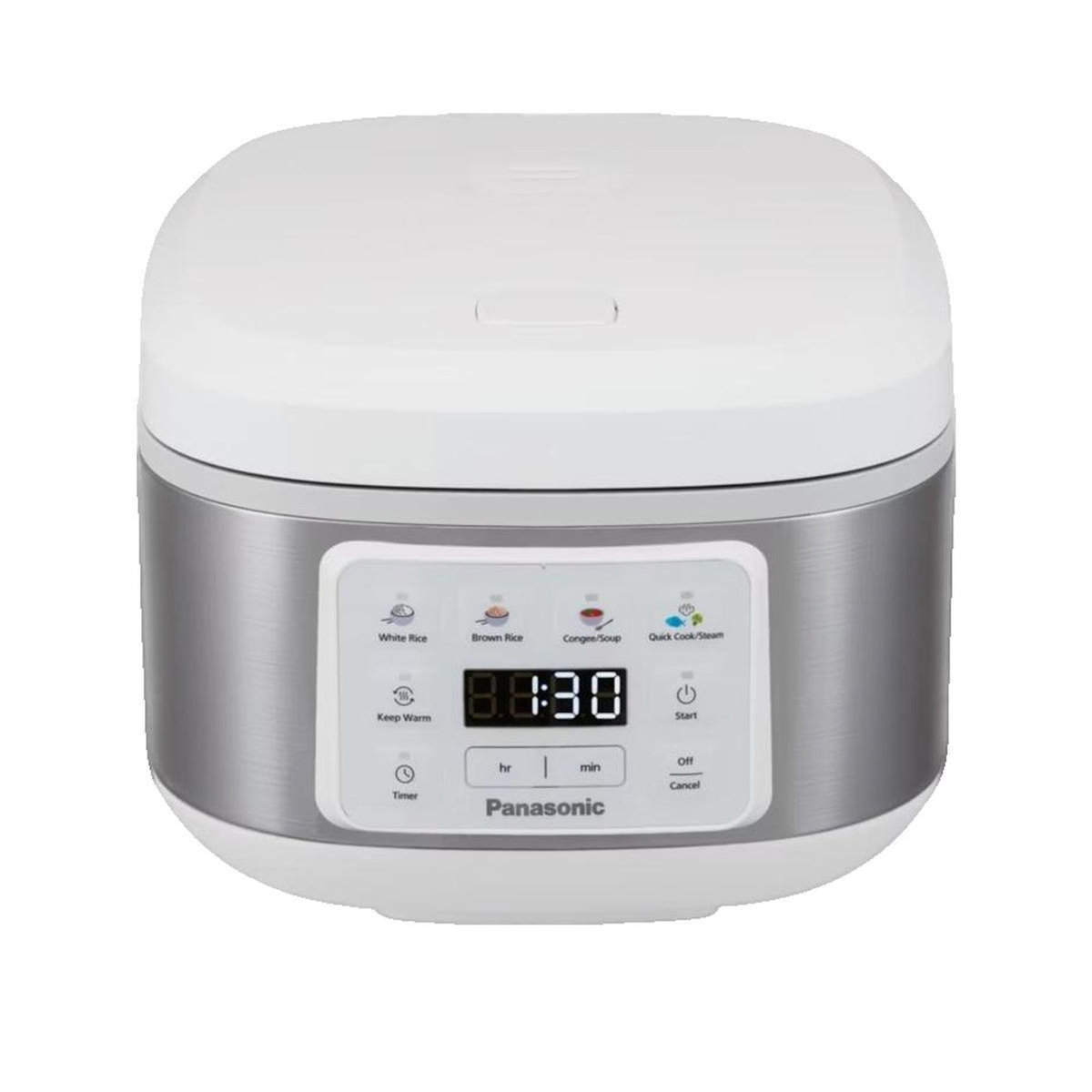 PANASONIC Cuiseur à riz Panasonic SR-DA152WXE 1,5 L 8 portions 4 programmes blanc