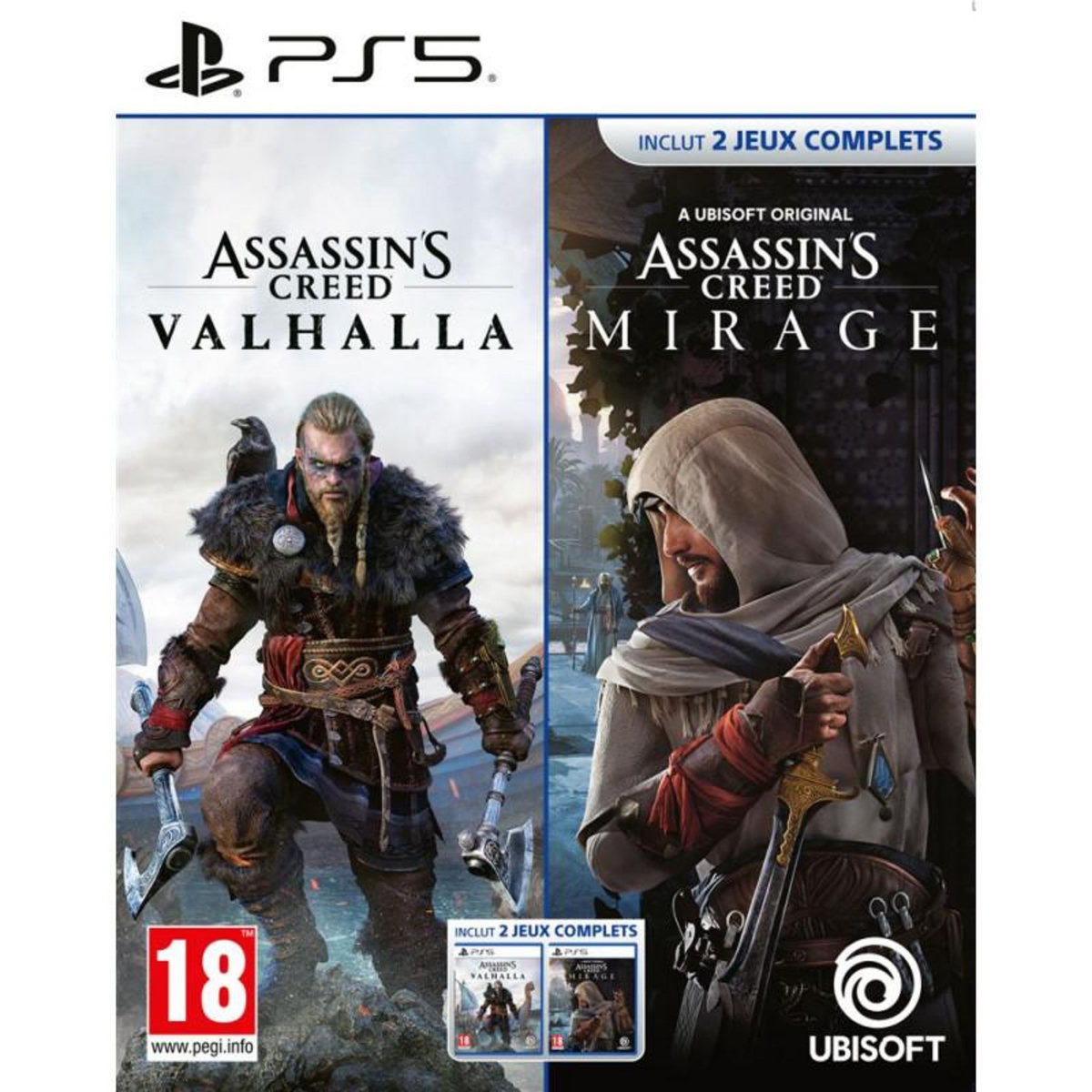 UBISOFT Compilation Assassin s Creed Valhalla PS5 + Assassin s Creed Mirage PS5