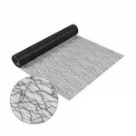 Paris Prix Chemin de Table Jetable  Effet Maille  30cmx5m Noir