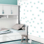 Paris Prix Papier Peint  Stars Aquamarine  50x1000cm