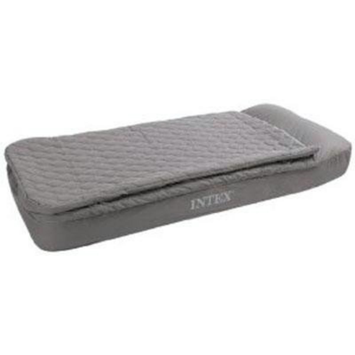 Lit gonflable matelas+sac de couchage+housse de couette intégrés