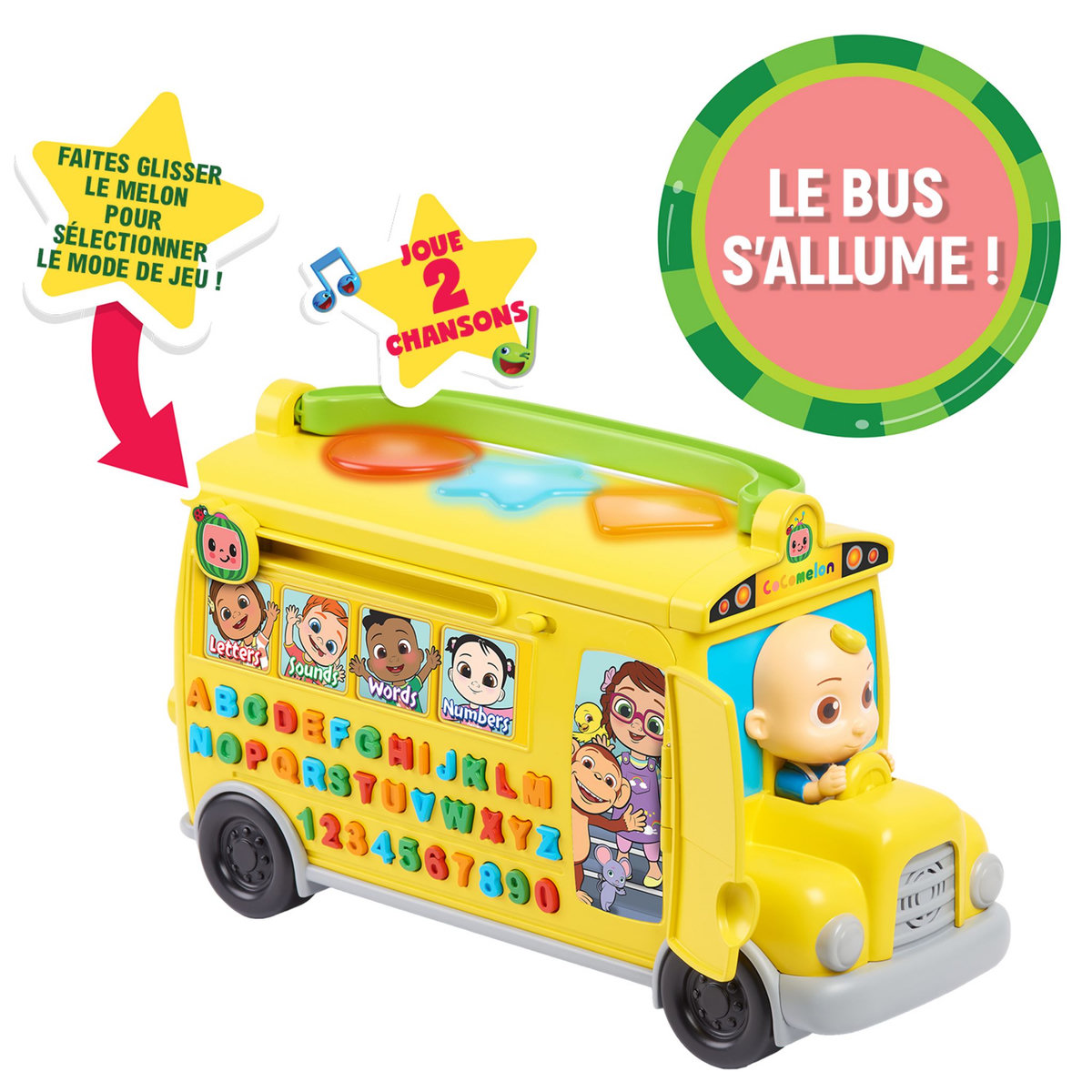 GP TOYS Cocomelon - J'apprends en musique avec mon bus