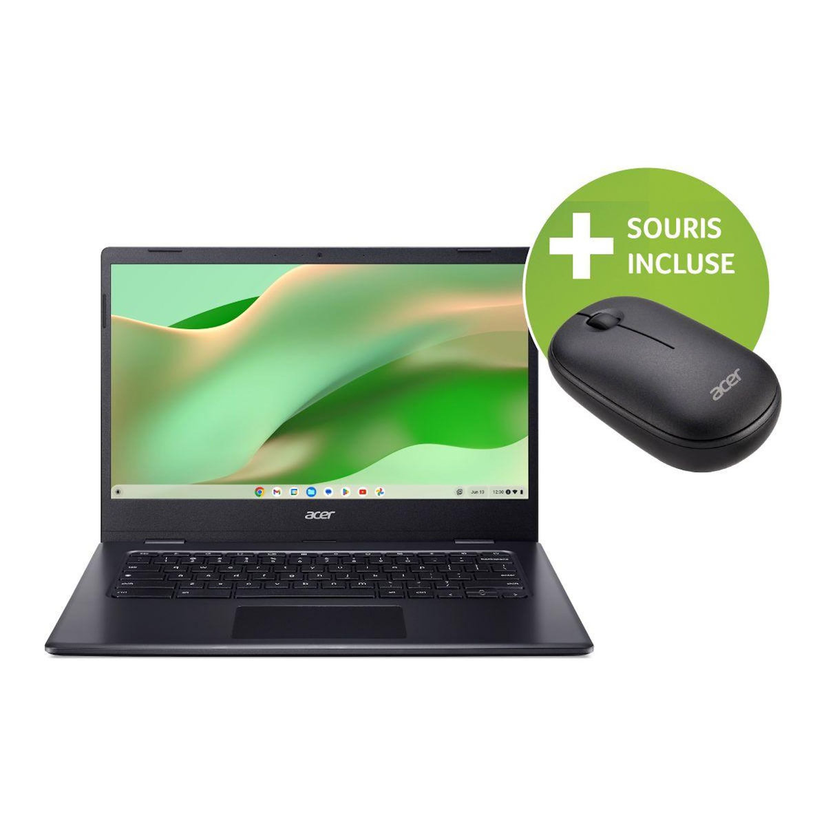 ACER Chromebook PACK CBOA314-1H-C80X + Souris