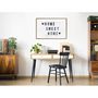 Voir la diapositive 2 : Paris Prix Affiche Murale Encadrée  There is No Place Like Home