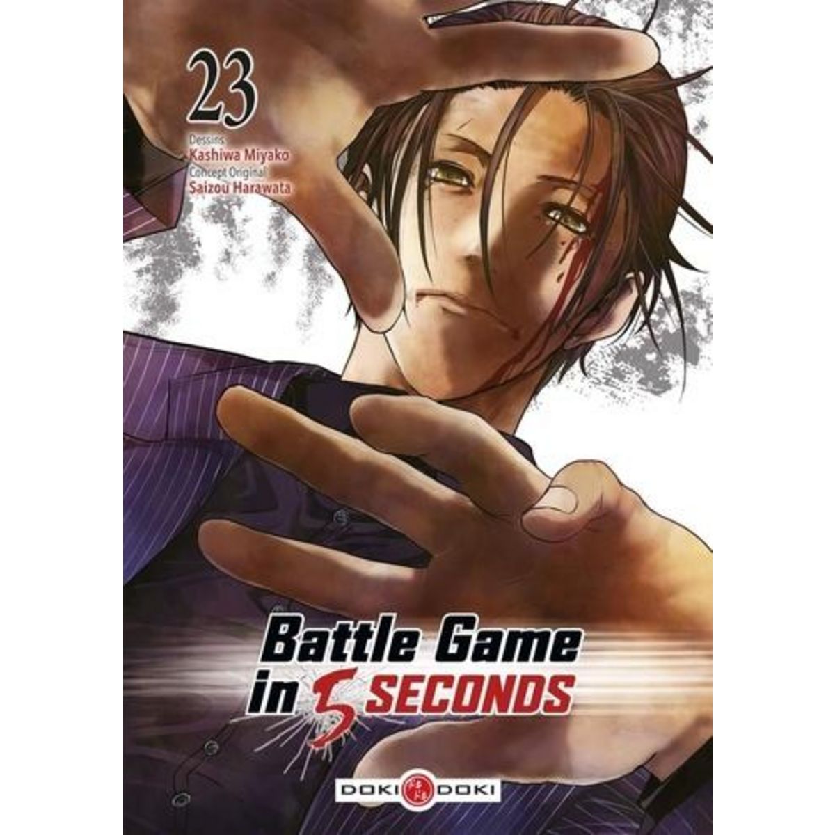 BATTLE GAME IN 5 SECONDS TOME 23 , Miyako Kashiwa