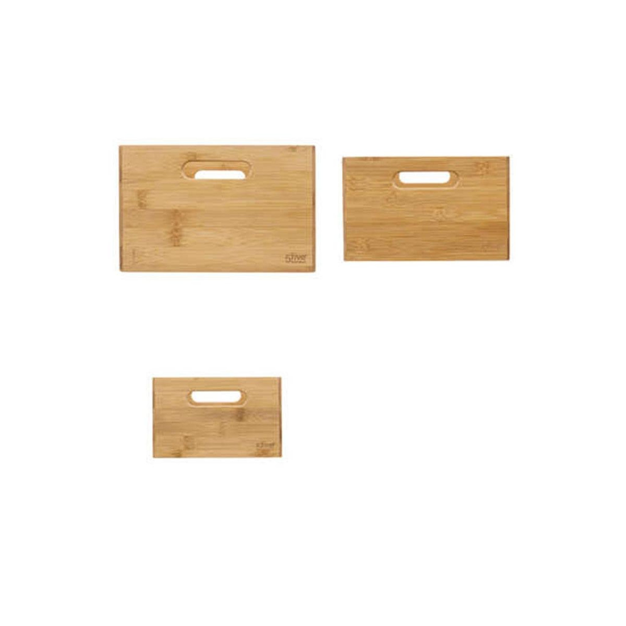 Voir la diapositive 5 : FIVE Lot de 3 Paniers Déco  Bambou  36cm Naturel