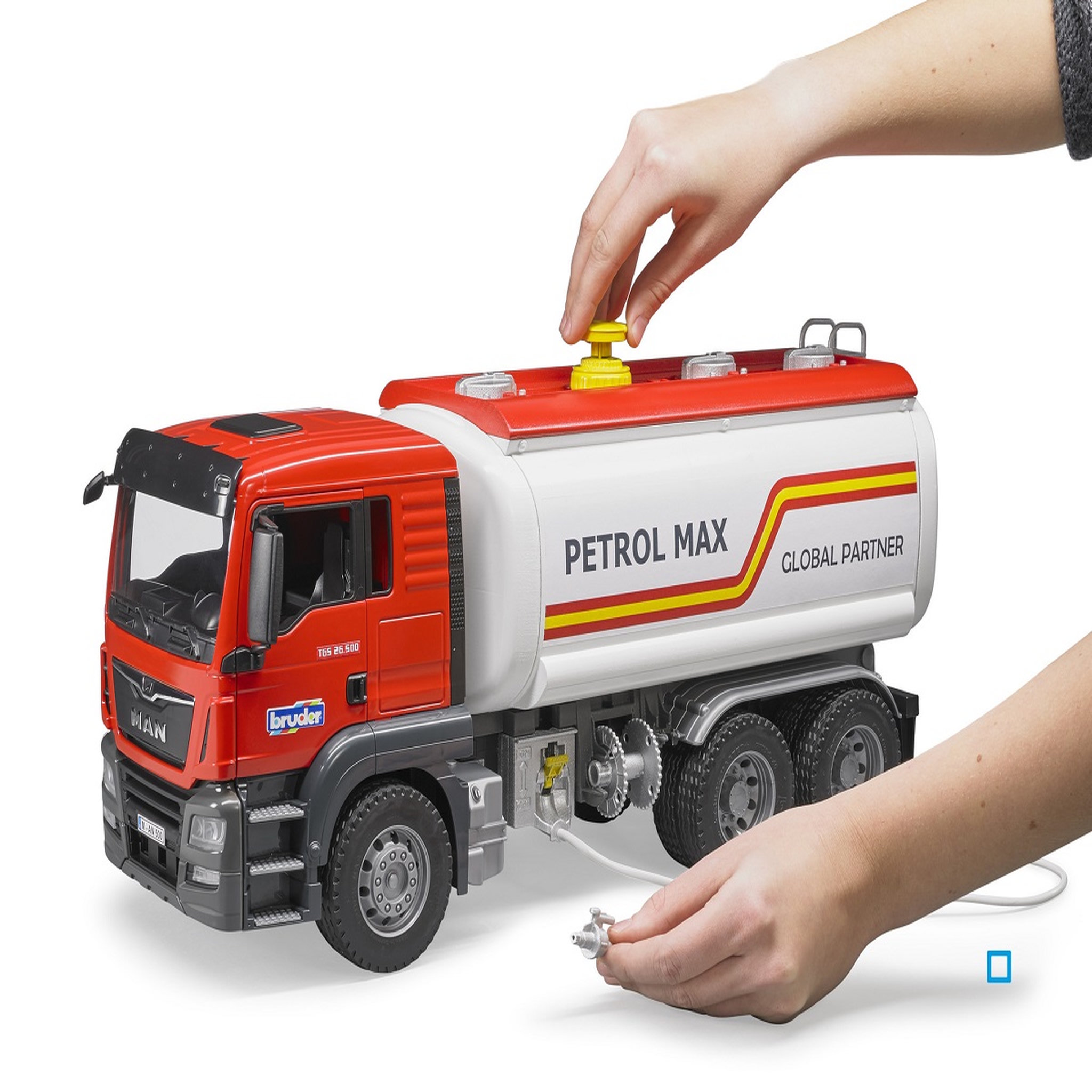 Voir la diapositive 4 : BRUDER Camion Citerne Man TGS 