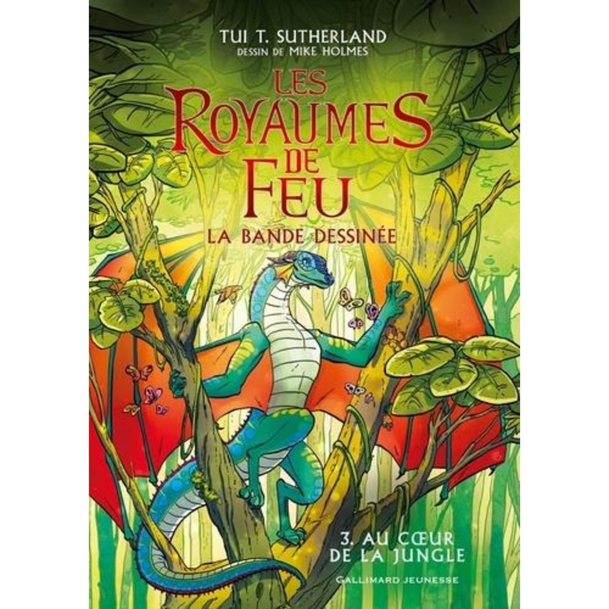 LES ROYAUMES DE FEU - LA BANDE DESSINEE TOME 3 : AU COEUR DE LA JUNGLE, Sutherland Tui-T
