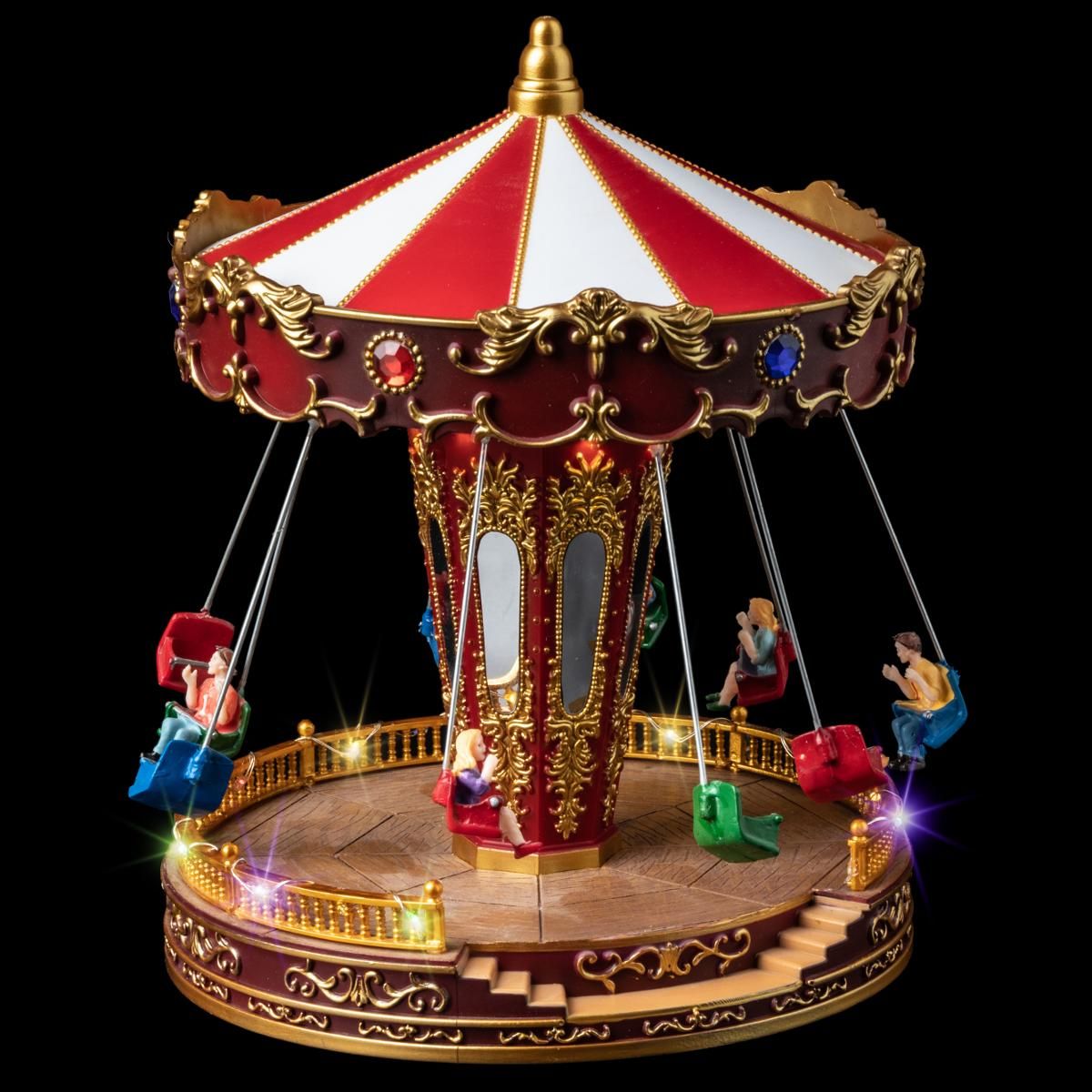 ACTUEL Carrousel chaises mouvement musical