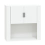 Voir la diapositive 2 : VIDAXL Armoire murale Blanc 80x33x80 cm Bois d'ingenierie