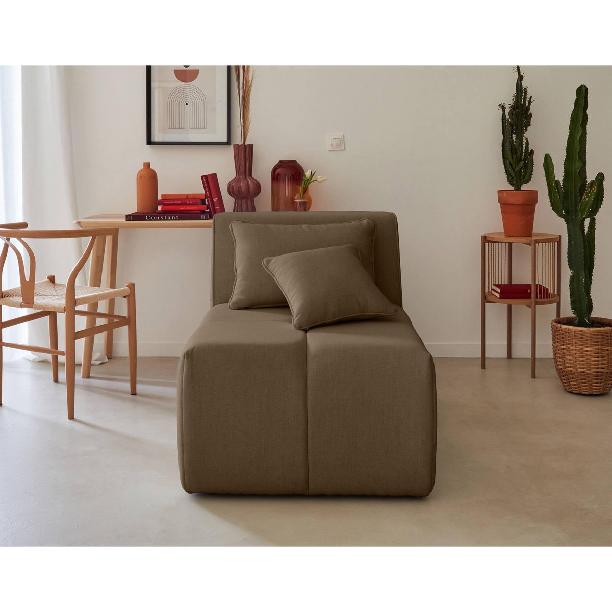LISA DESIGN Caracas - module d'assise - en tissu