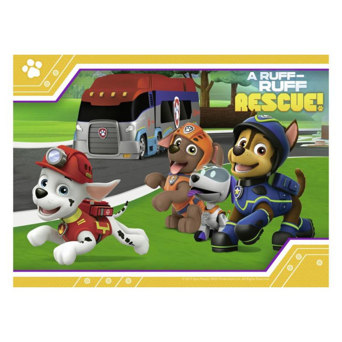 RAVENSBURGER RAVENSBURGER Puzzle Paw Patrol - La Pat' Patrouille 4 en 1