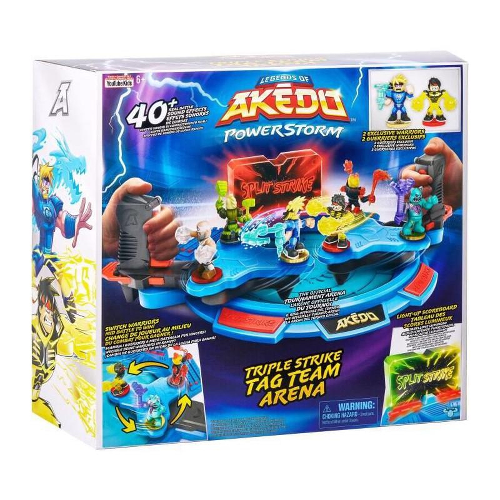 Voir la diapositive 4 : MOOSE TOYS Arene de combat - MOOSE TOYS - Ultime Powerstorm - Akedo Deluxe - A partir de 6 ans