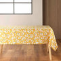 Voir la diapositive 1 : Paris Prix Nappe en Microfibre  Bellys  140x240cm Jaune