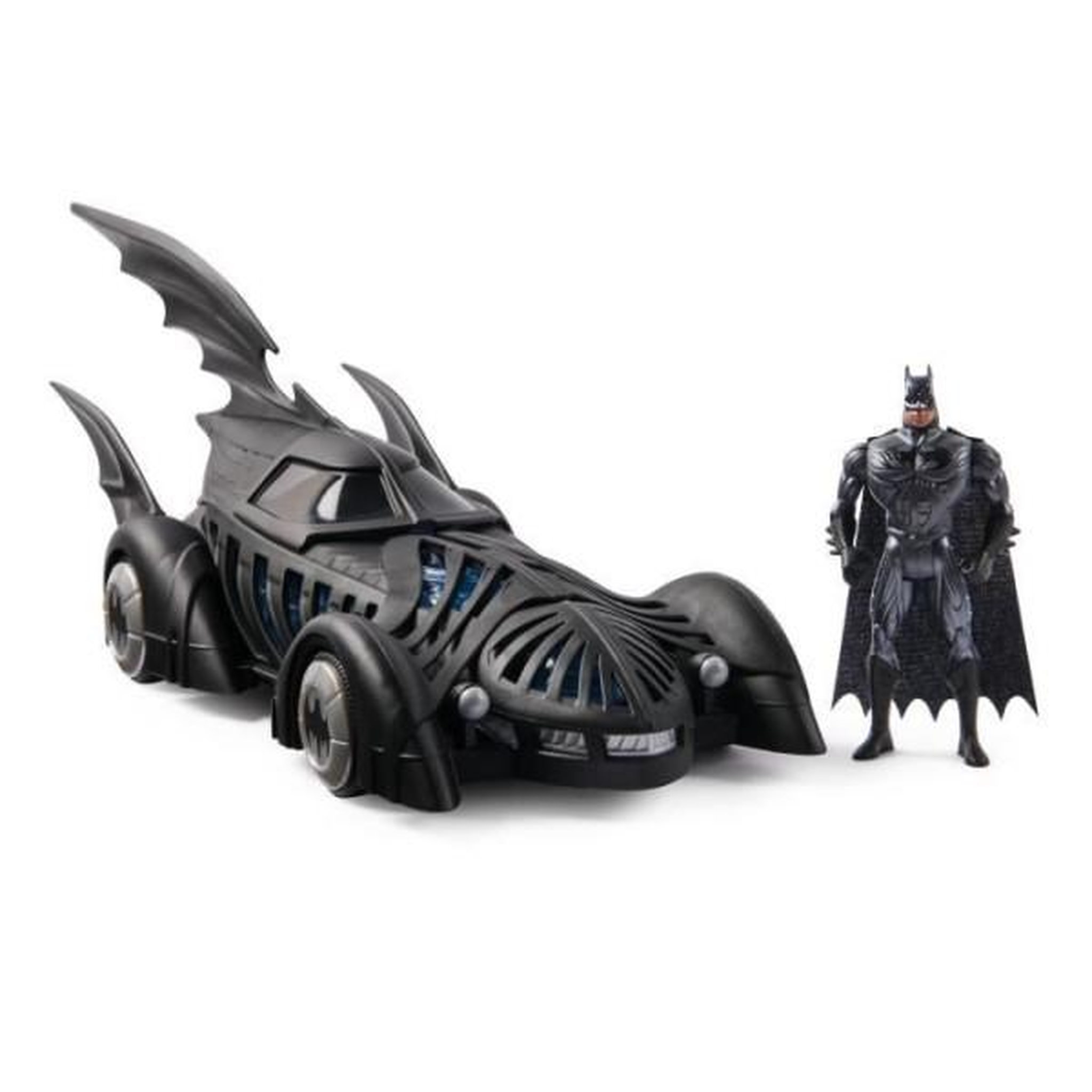 Voir la diapositive 2 : Spin Master Spin master pack batmobile + figurine batman forever dc retro collection