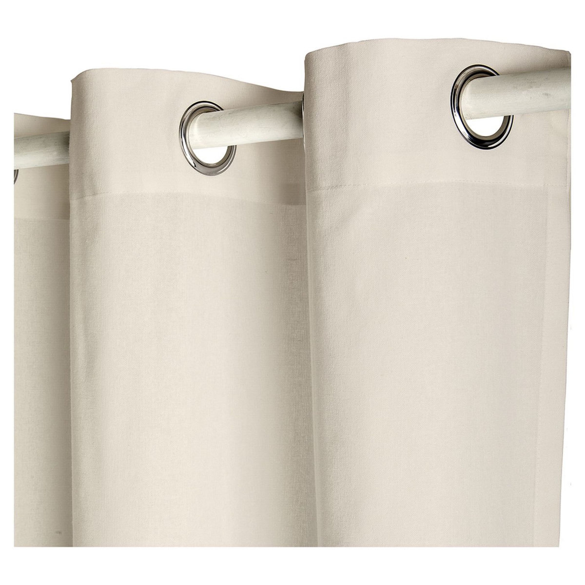 TODAY Rideau à oeillets isolant double face en polyester 140x240 cm