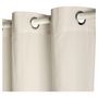 Voir la diapositive 2 : TODAY Rideau à oeillets isolant double face en polyester 140x240 cm