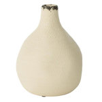 Paris Prix Vase Poire en Grès  Bay  20cm Blanc