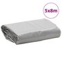 Voir la diapositive 6 : VIDAXL Bache gris 5x8 m 650 g/m²