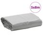 Voir la diapositive 6 : VIDAXL Bache gris 5x8 m 650 g/m²