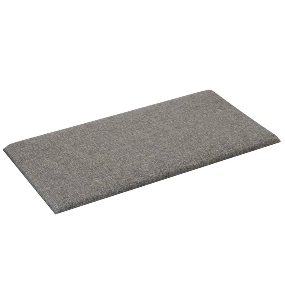 VIDAXL Panneaux muraux 12 pcs Gris clair 60x30 cm Tissu 2,16 m²