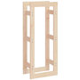 Voir la diapositive 2 : VIDAXL Support pour bois de chauffage 41x25x100 cm Bois de pin massif