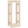 Voir la diapositive 2 : VIDAXL Support pour bois de chauffage 41x25x100 cm Bois de pin massif