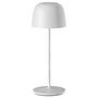 Voir la diapositive 1 : Lumisky Lampe de table sans fil SOPHIA Blanc Aluminium H28CM