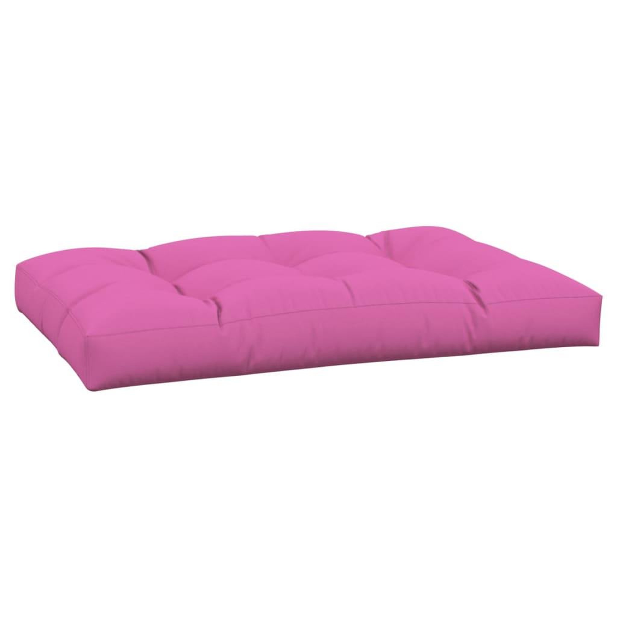 Voir la diapositive 4 : VIDAXL Coussin de palette Rose 120x80x12 cm tissu