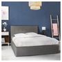 Voir la diapositive 1 : Lit coffre adulte 140 x 190 cm + sommier  CATANE