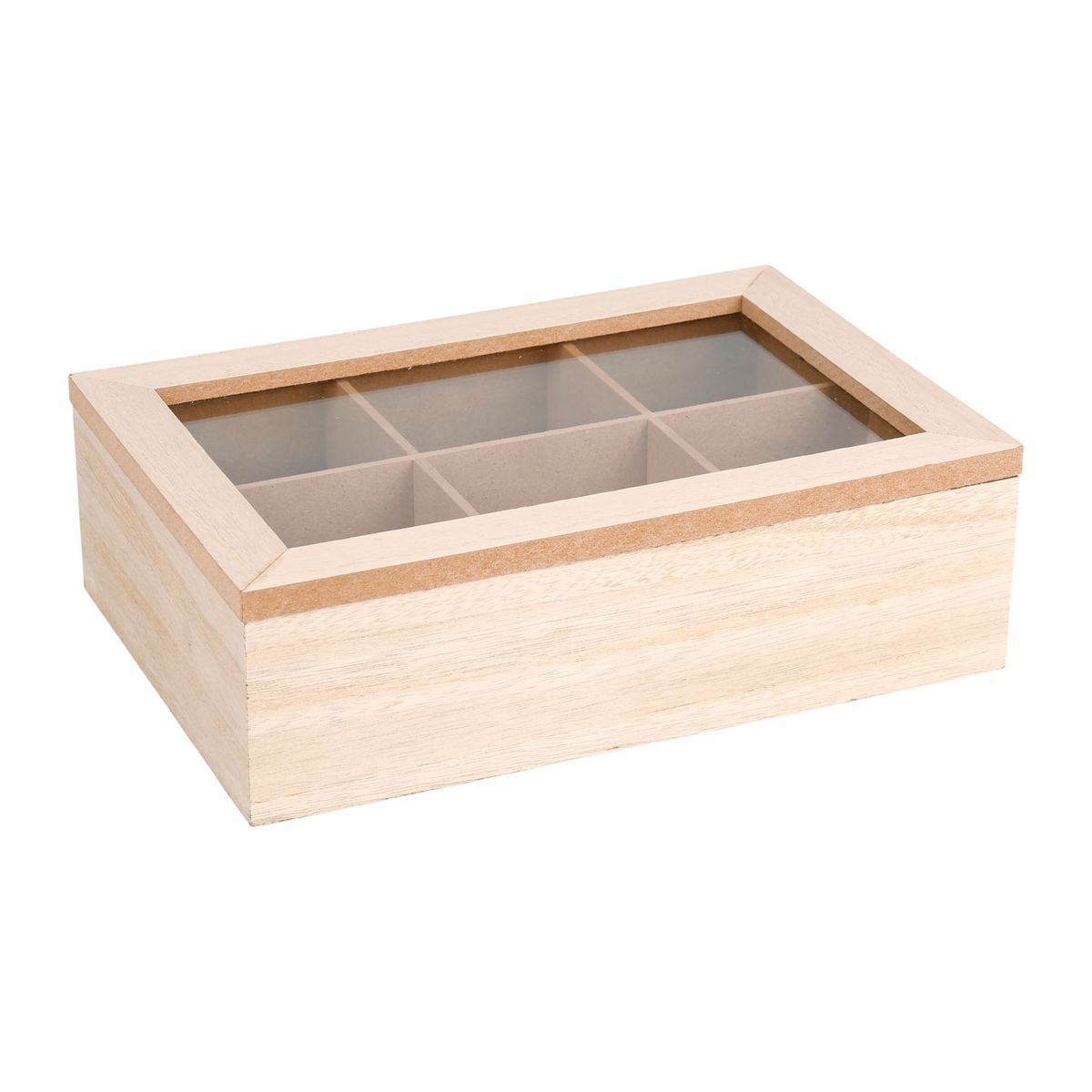 SITRAM Boîte à thé 24cm en bois