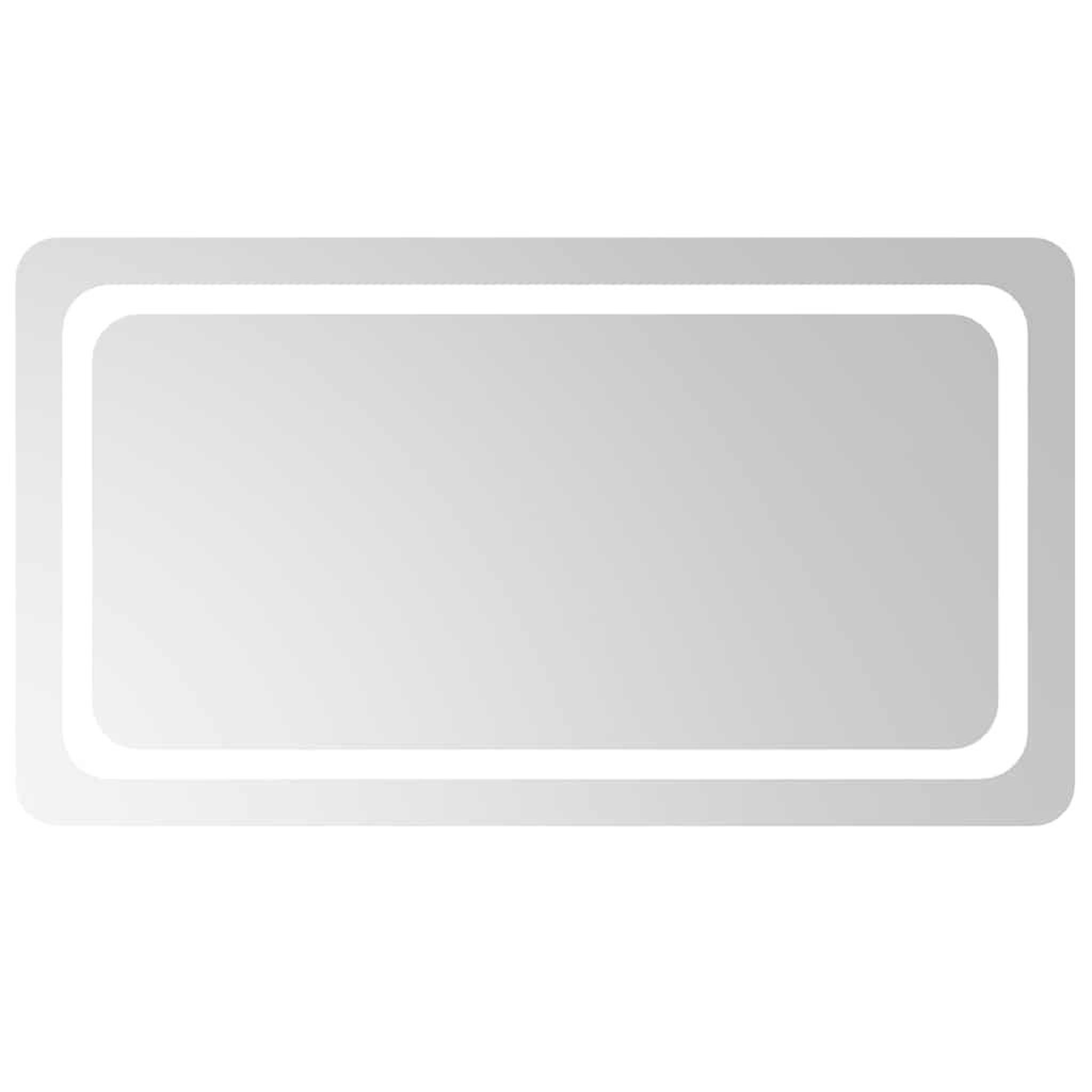 Voir la diapositive 2 : VIDAXL Miroir de salle de bain a LED 90x50 cm