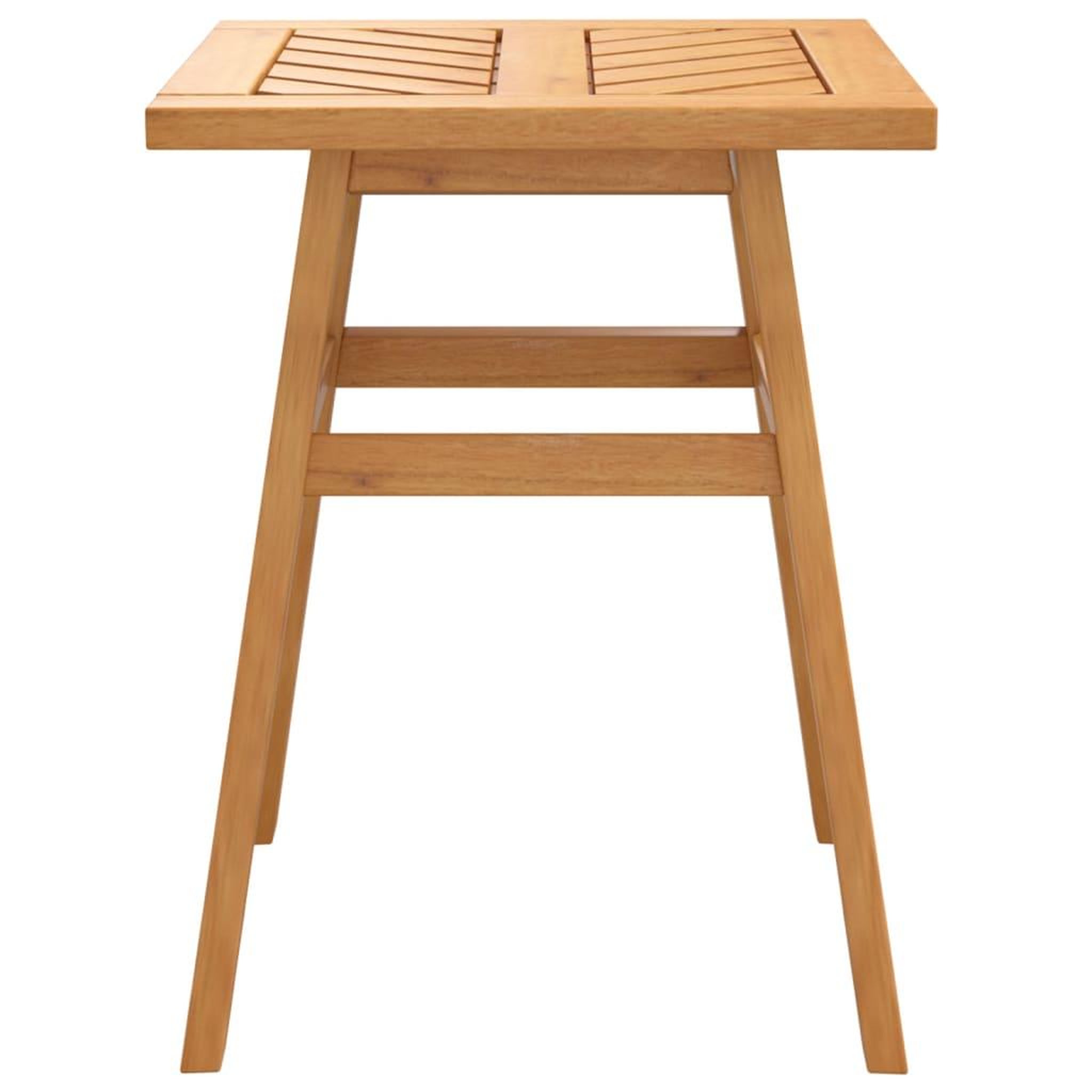 Voir la diapositive 3 : VIDAXL Table d'appoint 45x45x60 cm bois massif d'acacia
