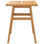 Voir la diapositive 3 : VIDAXL Table d'appoint 45x45x60 cm bois massif d'acacia