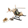 Voir la diapositive 2 : Schleich SCHLEICH - Figurine Helicoptere pour sauvetage danimaux