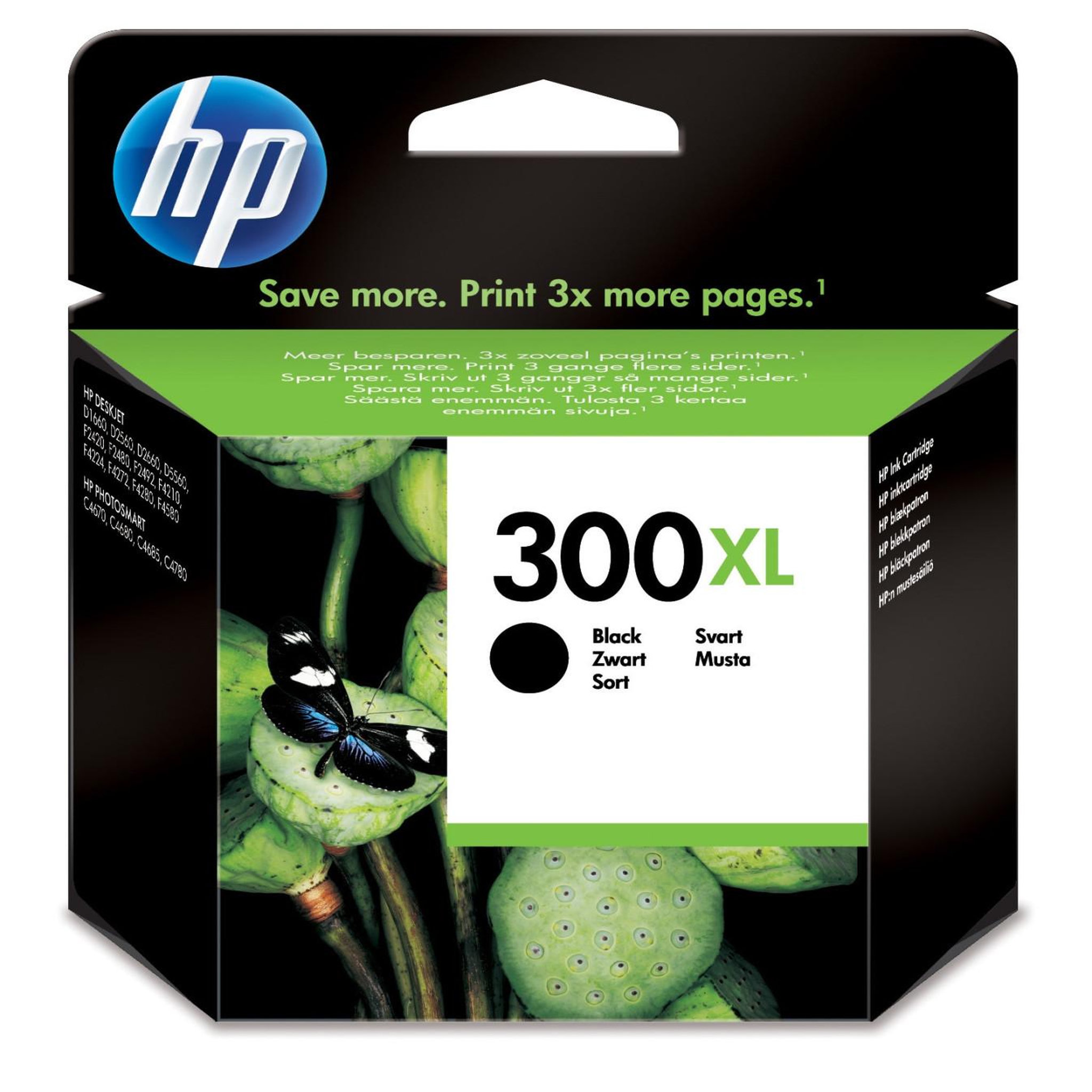Voir la diapositive 1 : HP HP 300XL cartouche d'encre noir grande capacité authentique